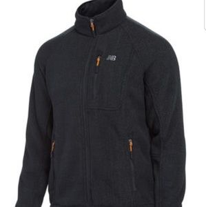 Men's New Balance Charcoal Grey Fleece Jacket